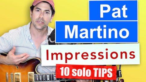 Pat Martino Impressions